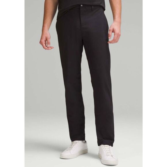 Lululemon ABC Classic-Fit Trouser 32" Warpstreme Black - Picture 1 of 10